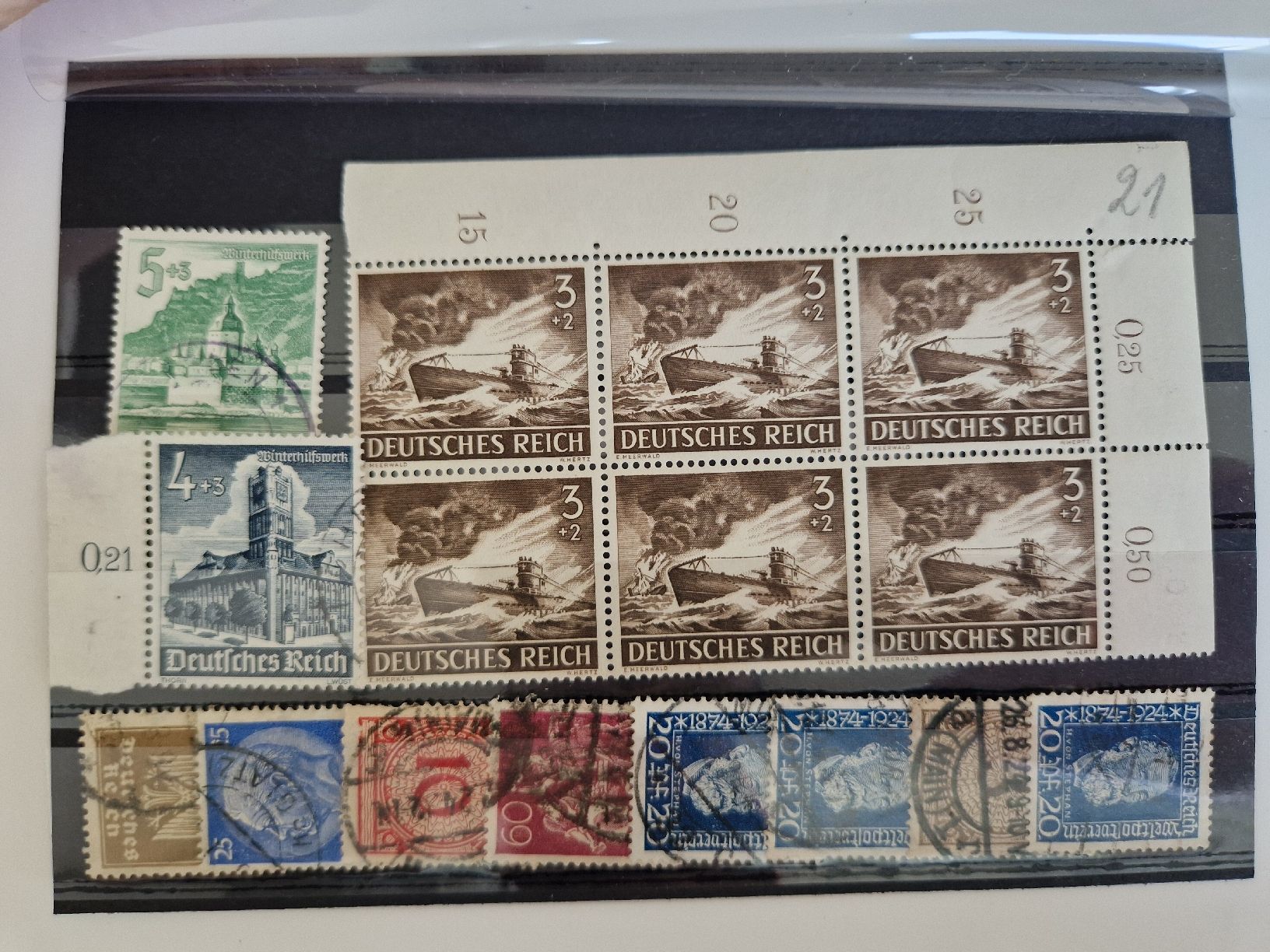 Tutti i francobolli: Deutsches Reich Briefmarken – Nuovo (secondo la descrizione) da St. Gallen venduto da Enrico_SG