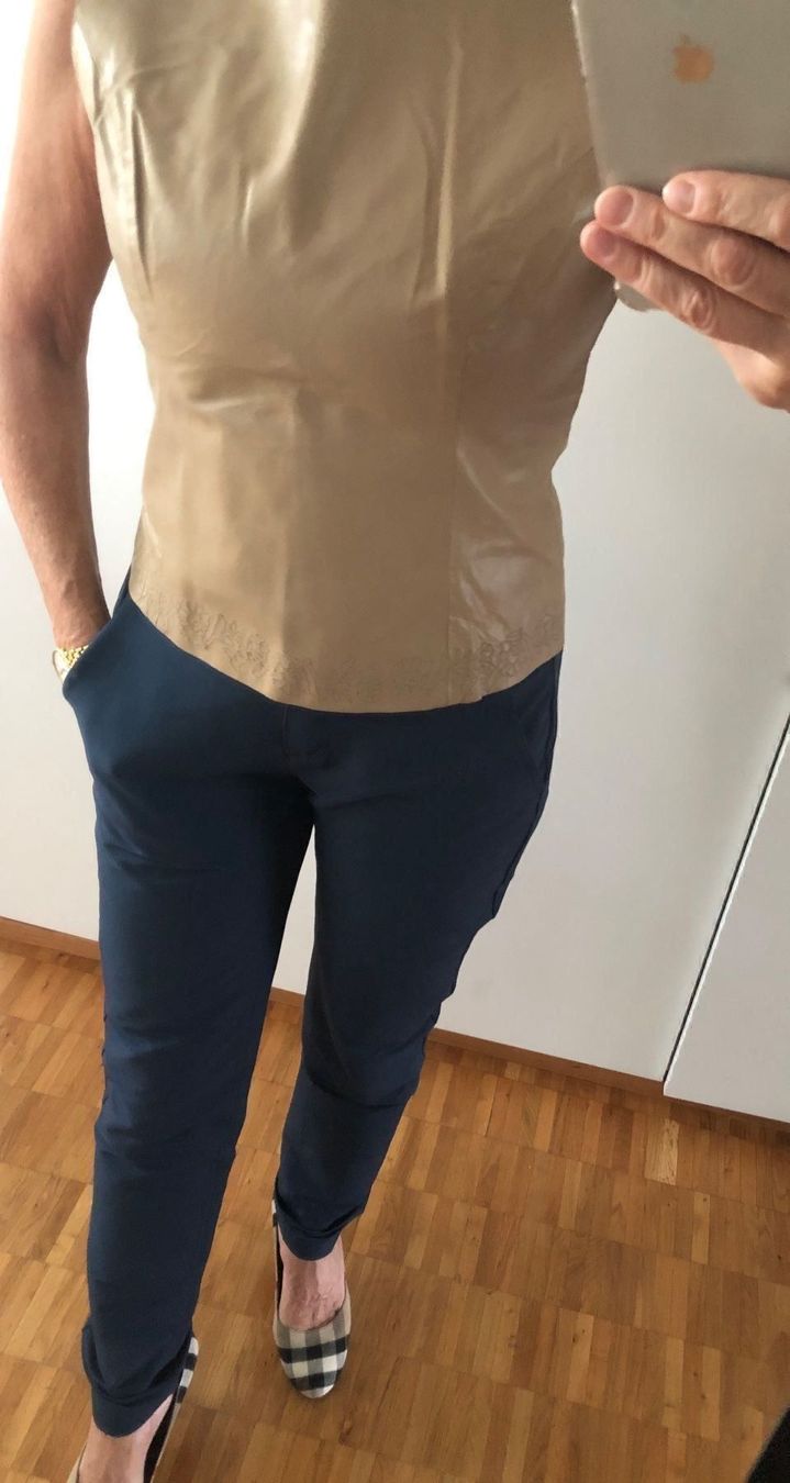 Giacche: Blazer, der mit einem Gilet aus Echtleder – Nuovo (secondo la descrizione) da Adliswil venduto da Jessik0 1