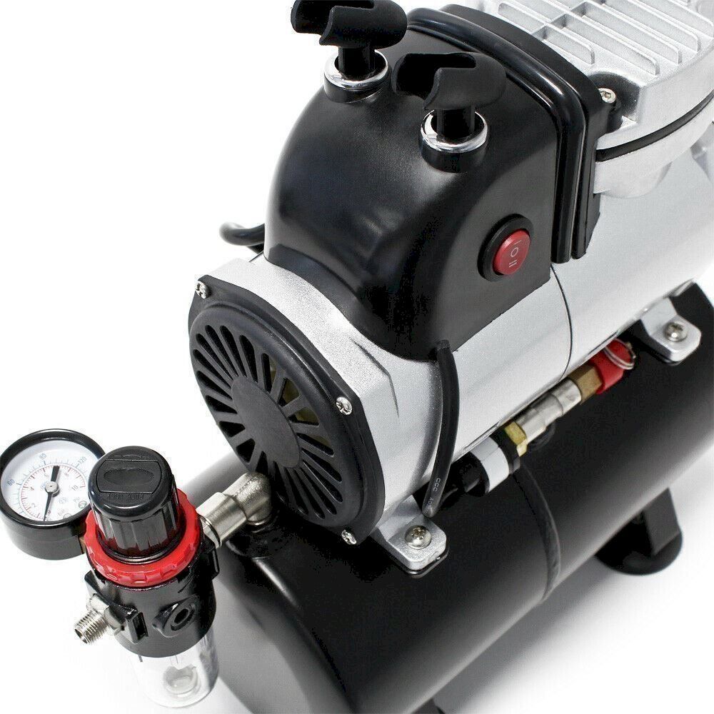 Compresseurs: WilTec Airbrush Kompressor AF189 – Neuf avec emballage d'origine à Bottighofen par zaap 3