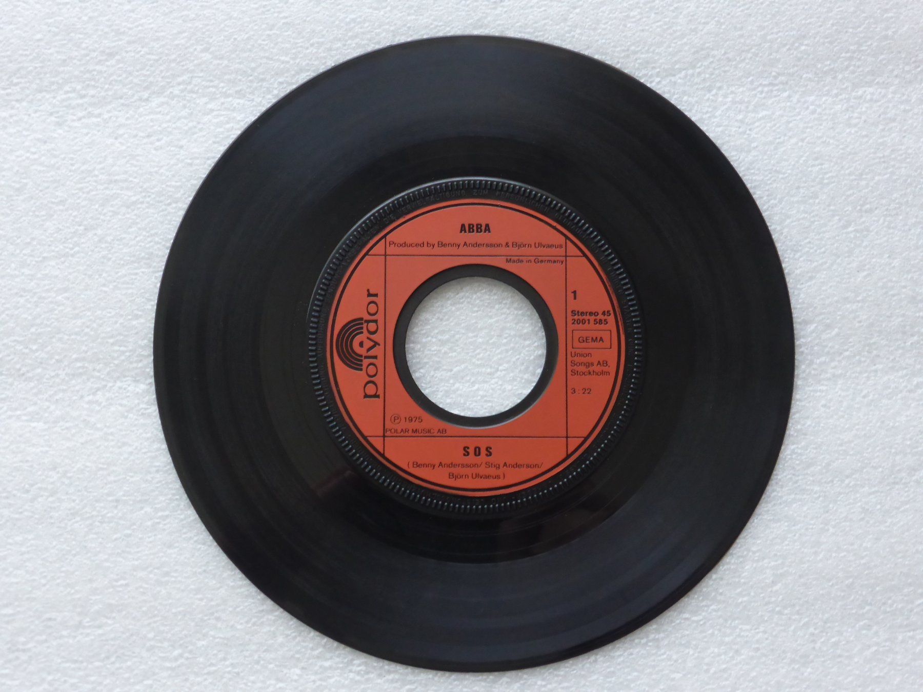 Dischi in vinile: Vinyl Single  ABBA – Usato da Küssnacht am Rigi venduto da Mondkinder 1