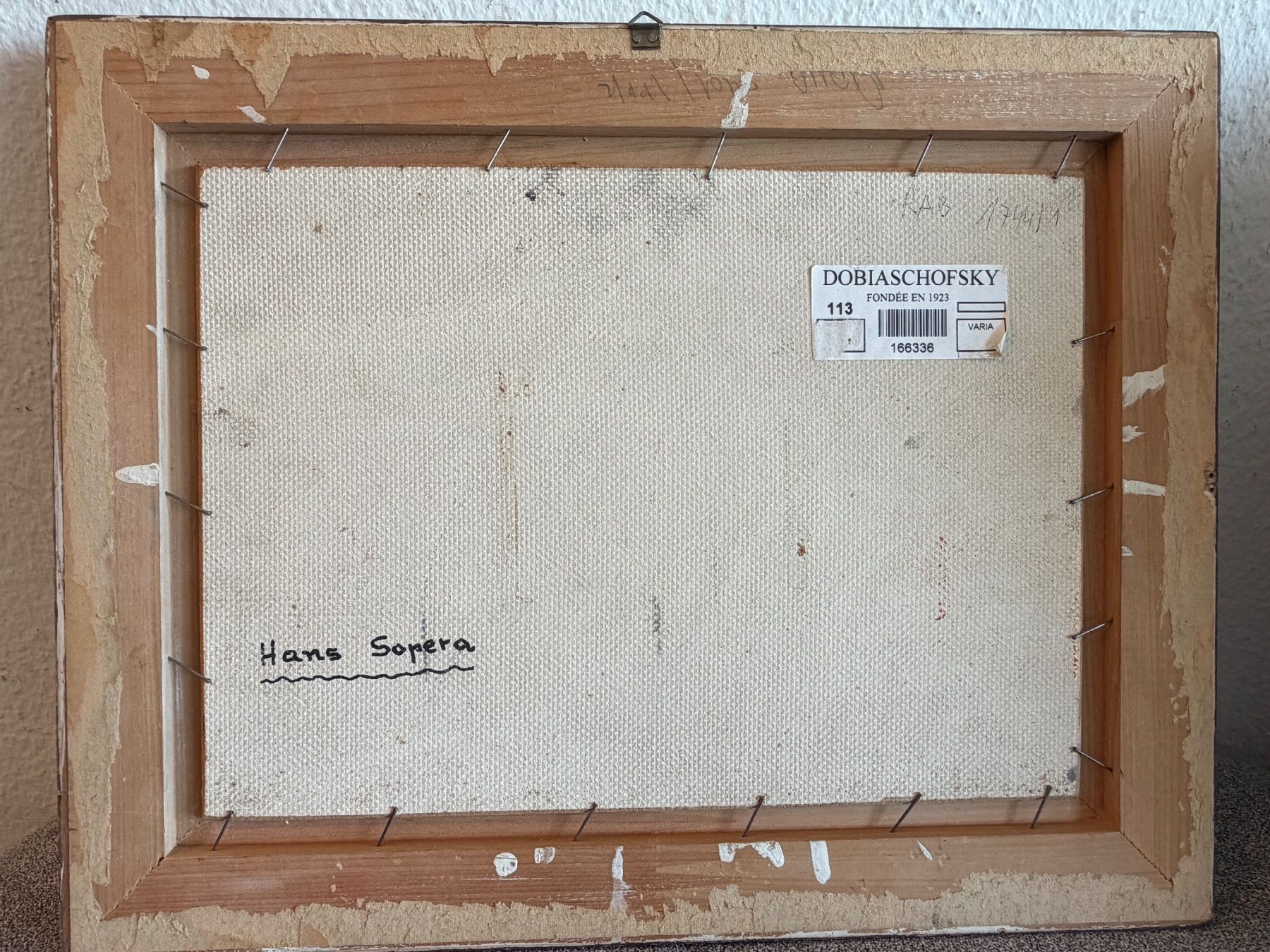 Gemälde: Hans SOPPERA 1900-1963 Original Gemälde – Gebraucht aus Basel von PAUL_ART 7