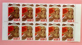 Briefmarken aus Sowjetunion Bogen Ungestempelt 