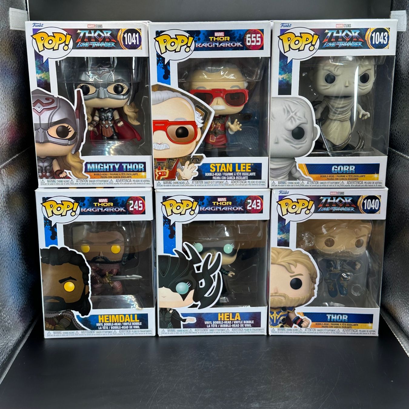 Funko Statuette: Funko Pop Marvel Thor 6Stk Sammlung – Usato da Düdingen venduto da Nerdworld
