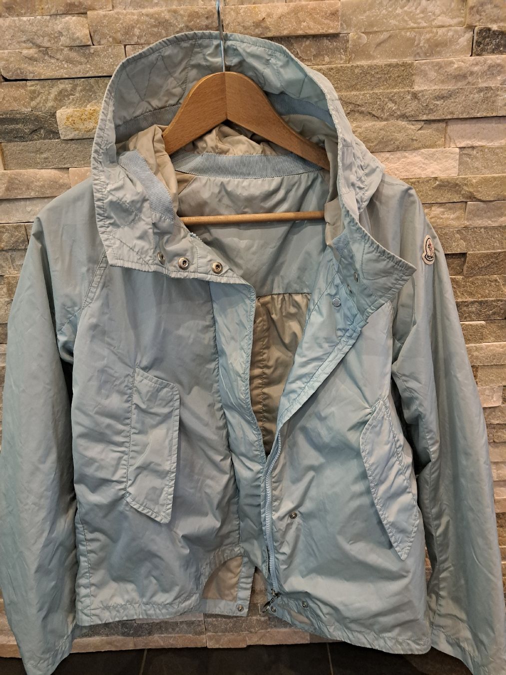 Moncler Giacche & Cappotti: moncler jacke 164 wunderschöner glanz hellblau – Usato da bazenheid venduto da salerno007 3