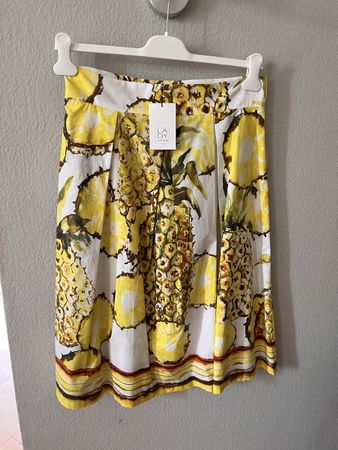 Jupe Lady Cotton, Gr. 42, NEU, gelb weiss