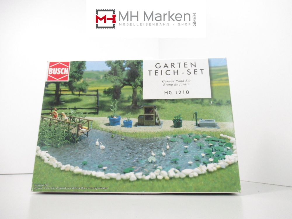 Busch 1210 Bausatz "GartenTeich" H0 Kaufen auf Ricardo
