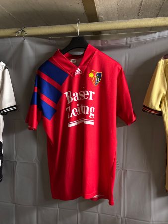 ORIGINAL FC BASEL TRIKOT 1995/96 Nummer 10 Smajic