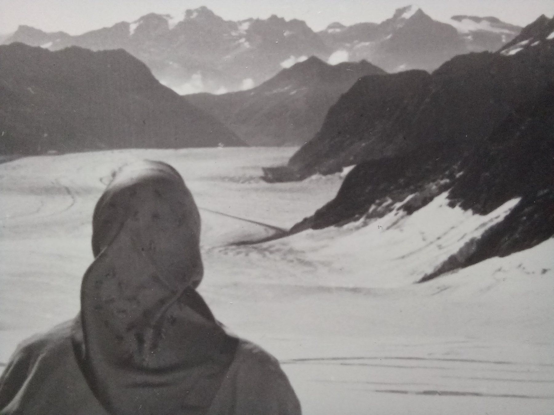 Ansichtskarten: BE, Jungfraujoch mit Aletschgletscher – Gebraucht aus Aarau Rohr von mgvw 1