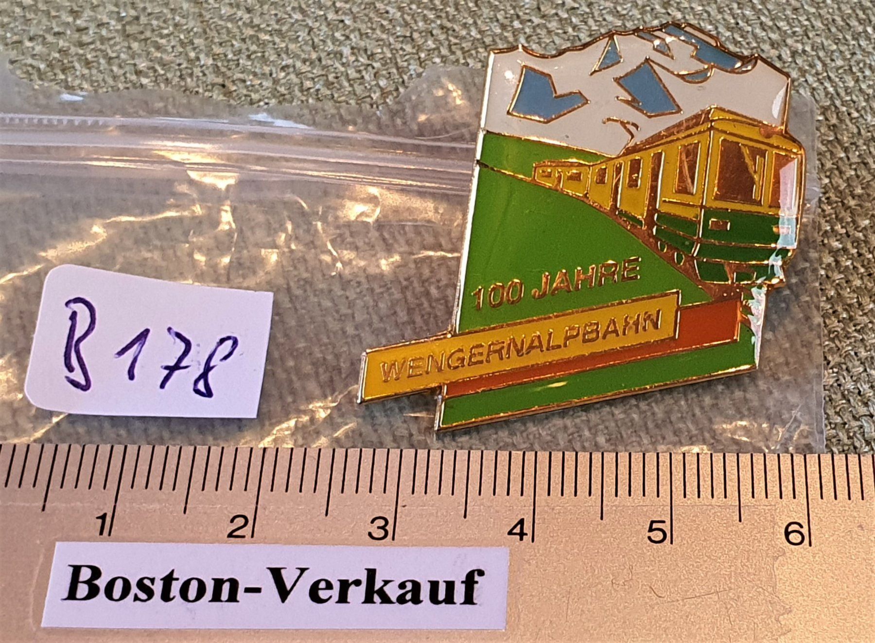 Spille: B178 - 100 Jahre Wengernalpbahn – Usato da Reinach BL venduto da Boston-Verkauf 2