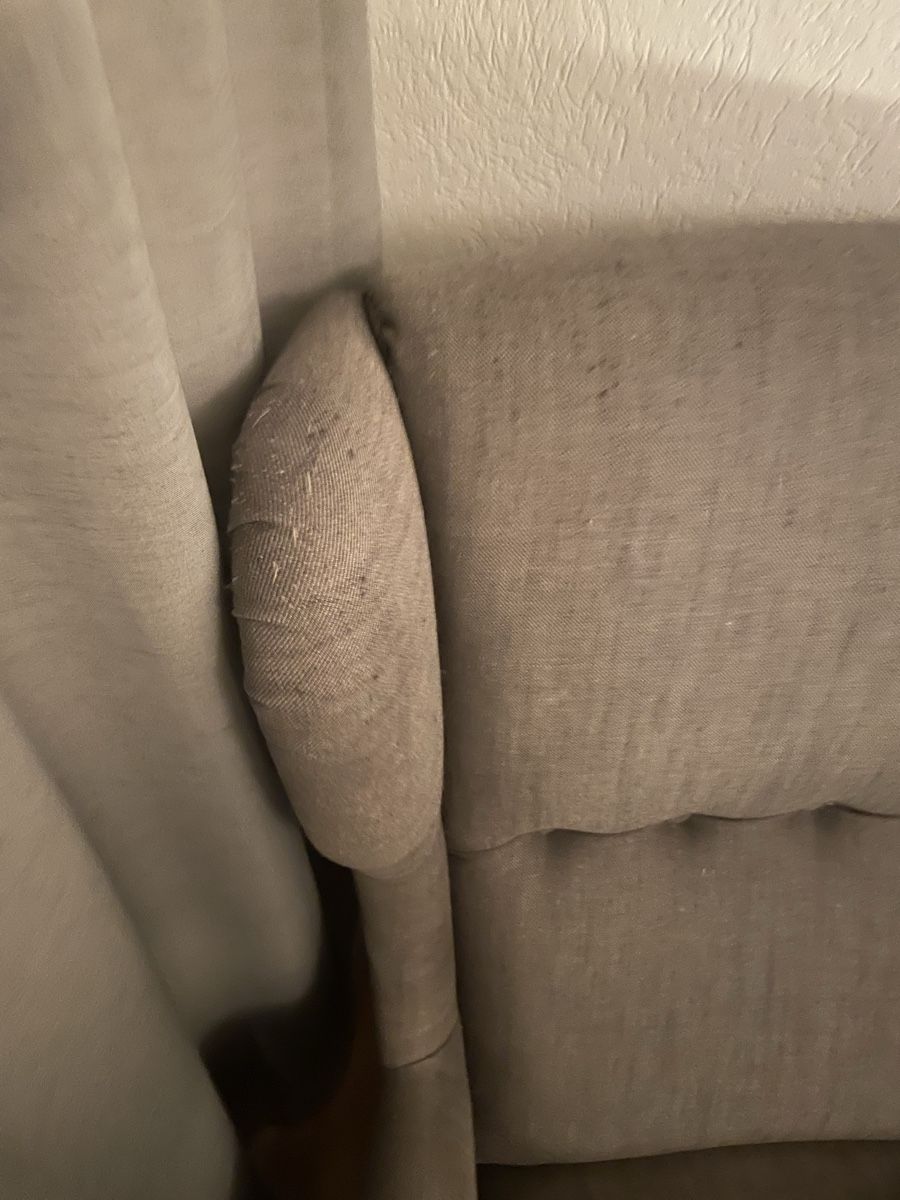 Ikea Poltrone: IKEA STRANDMON Fauteuil confortable gris – Usato da Sierre venduto da Ruyfigas 5