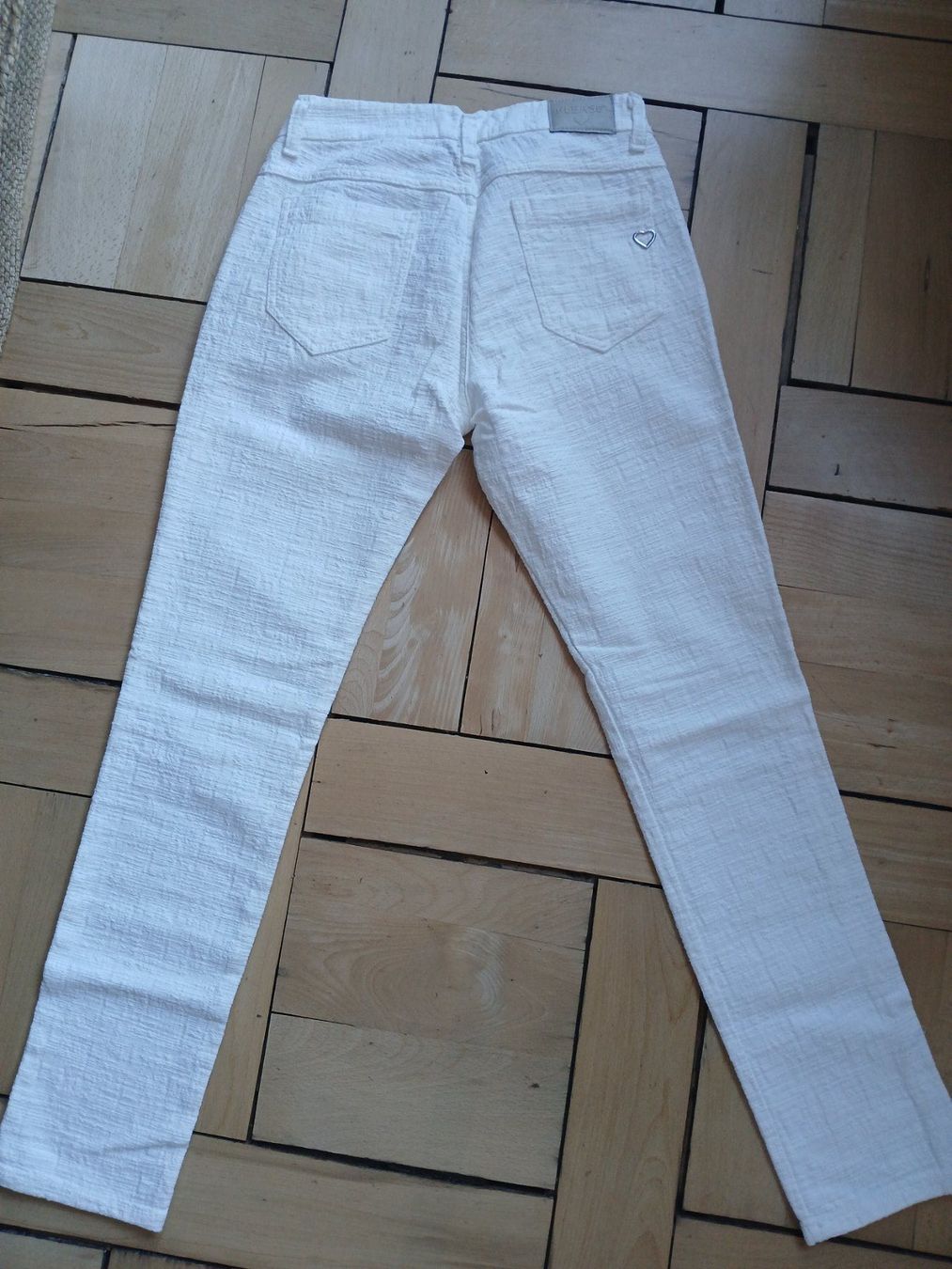 Pantaloni: "Please" Hose, ecru, Baumwolle, Gr.XS – Usato da St. Gallen venduto da g.faessler 4