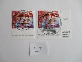 Voll Letzttagsstempel der Poststelle 8197 Rafz