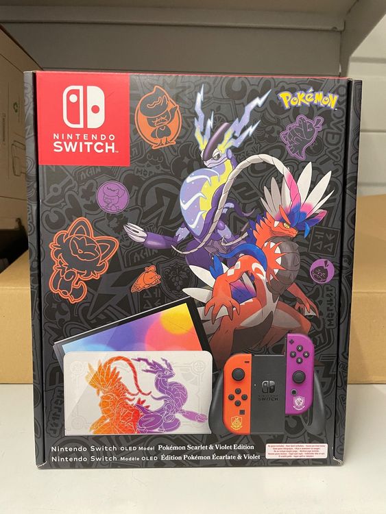 Nintendo Switch OLED Pokémon Karmesin & Purpur Edition Kaufen auf Ricardo