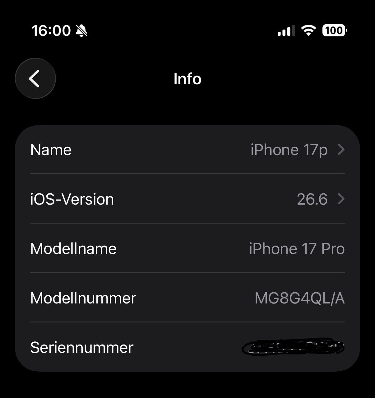 Apple Telefoni cellulari / Smartphones: Apple iPhone 17 Pro 256 GB, Silber, noch neu – Nuovo (secondo la descrizione) da Affoltern am Albis venduto da Sspiridon 8