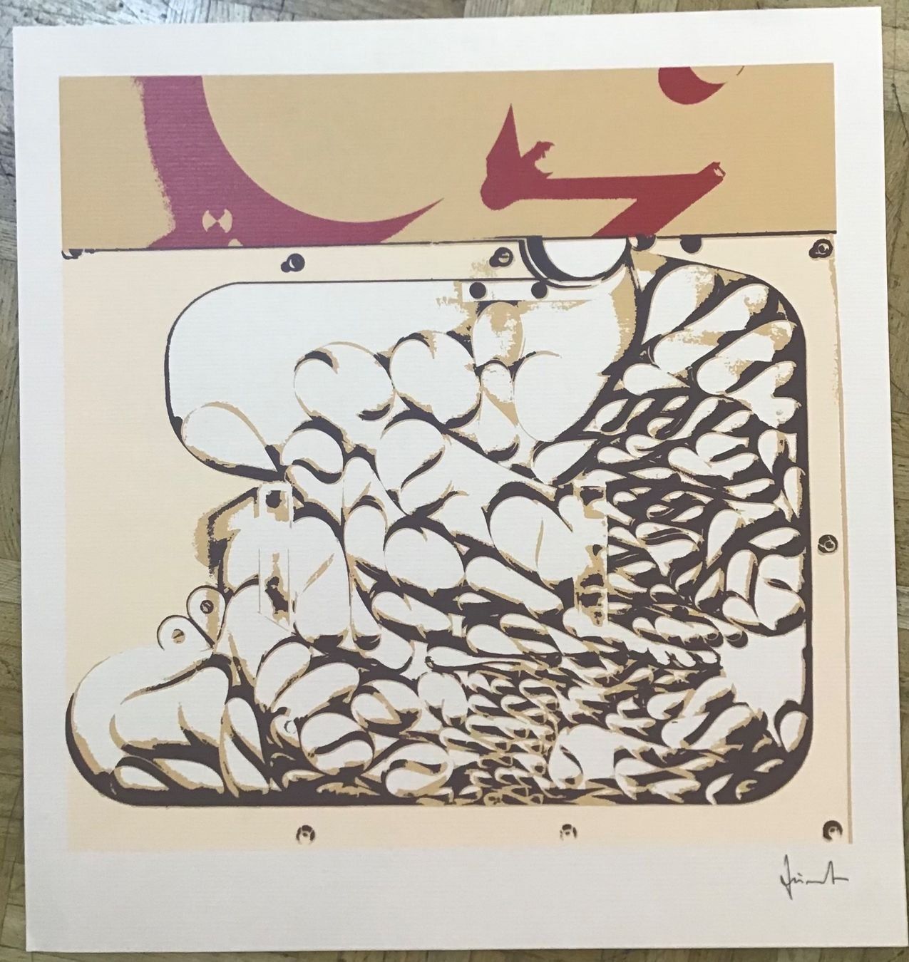 Grafica & Litografie: KÜNSTLER  ? LITHOGRAPHIE SIGNIERT – Usato da Gersau venduto da kunst-online 5