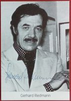 Gerhard Riedmann 1925-2004 Autogramm signiert Foto 10x15cm