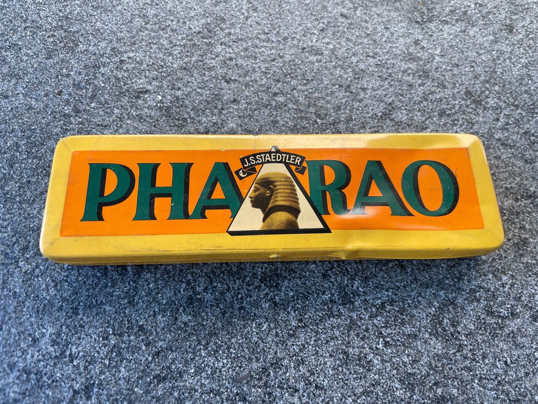 Barattoli: Farb- oder Bleistiftschachtel Pharao J.S. Staedtler – Usato da Winterthur venduto da cheerio97