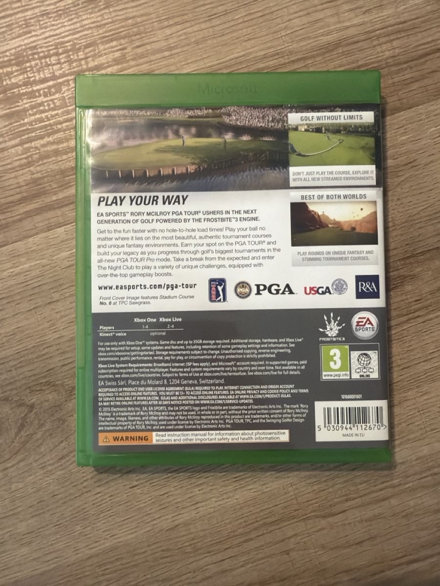 Jeux: Rory McIlroy PGA Tour Xbox One – D'occasion à Hagendorn par masterchieff 1