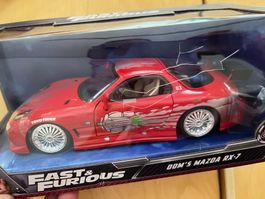 Fast & Furious: Dom's 1995 Mazda RX-7 - Diecast Modell 1:32