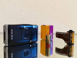 M-OPTIC SLIM AF35 Analog Kamera inkl. Film&Batterien