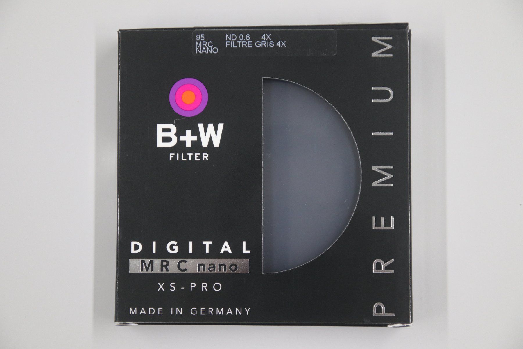 Filter: B+W Graufilter 95mm ND 0.6 MRC NANO – Neu und originalverpackt aus Zofingen von OWYSSAG