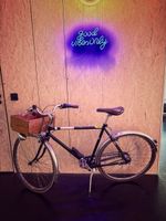 Retro Ortler Bricktown Velo mit Holzkorb