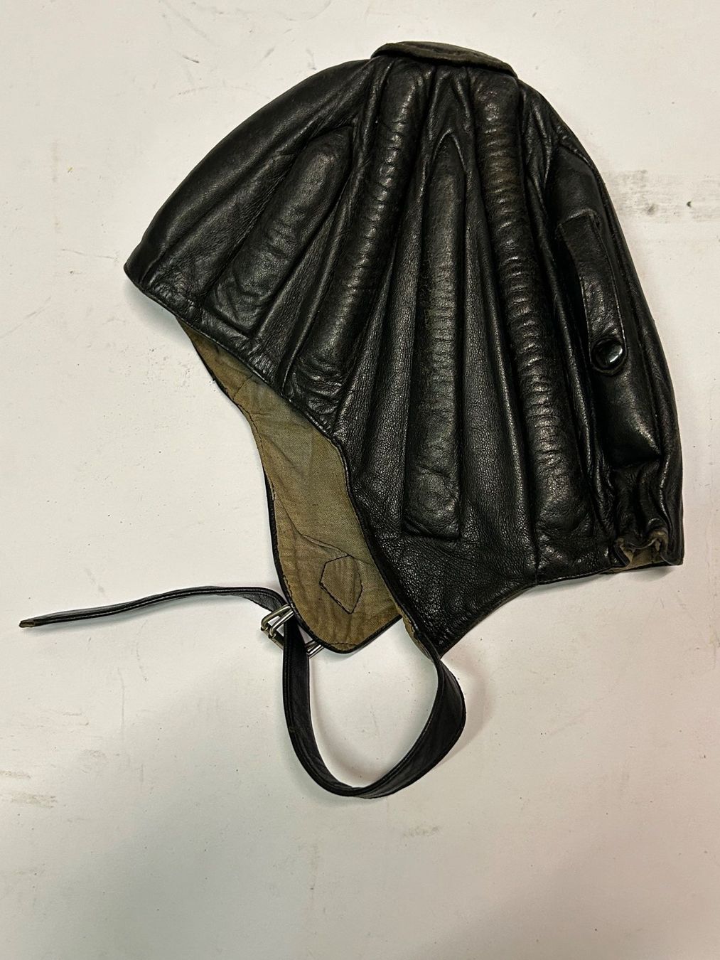 Hüte, Mützen & Caps: Antike Fliegerhaube schwarz – Gebraucht aus Etzelkofen von Botti50 1