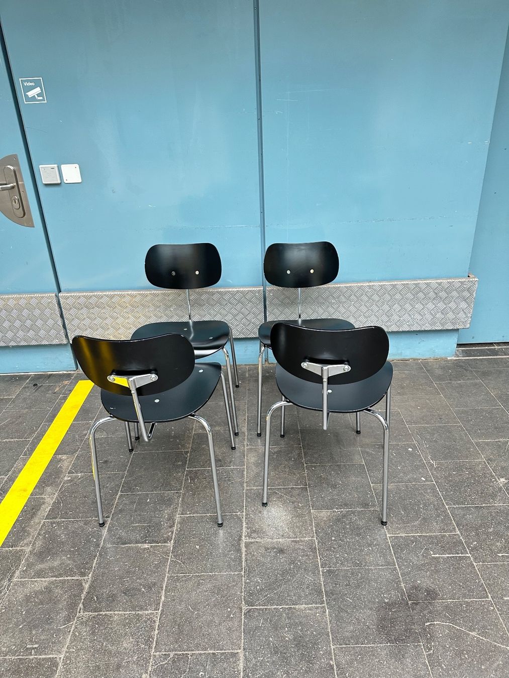Sedie: Stühle SE 68, Egon Eiermann, Vintage – Usato da Grenchen venduto da Design-Outlet 3