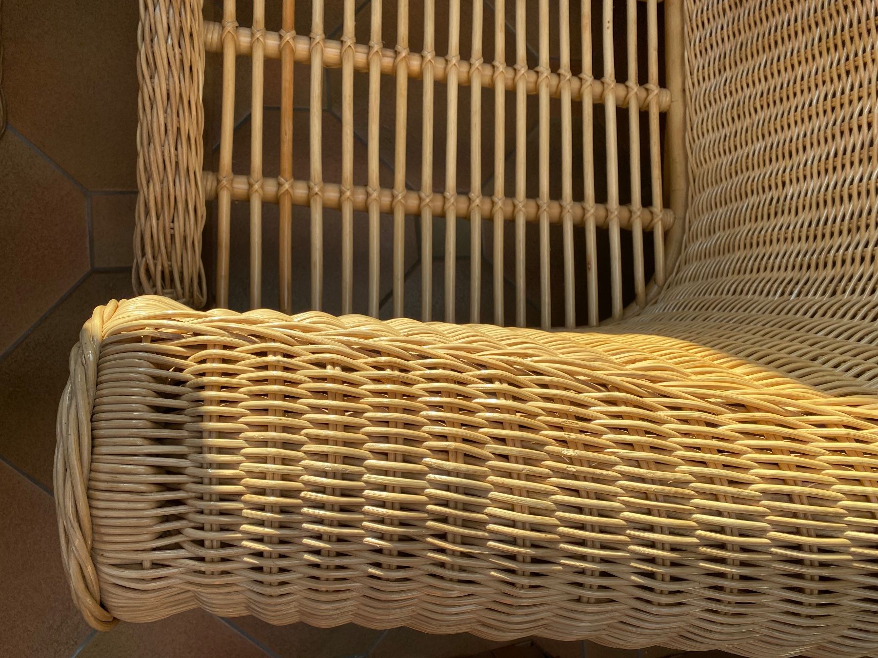 Divani: Salon en rotin, avec table basse – Usato da Porrentruy venduto da cortesir 6