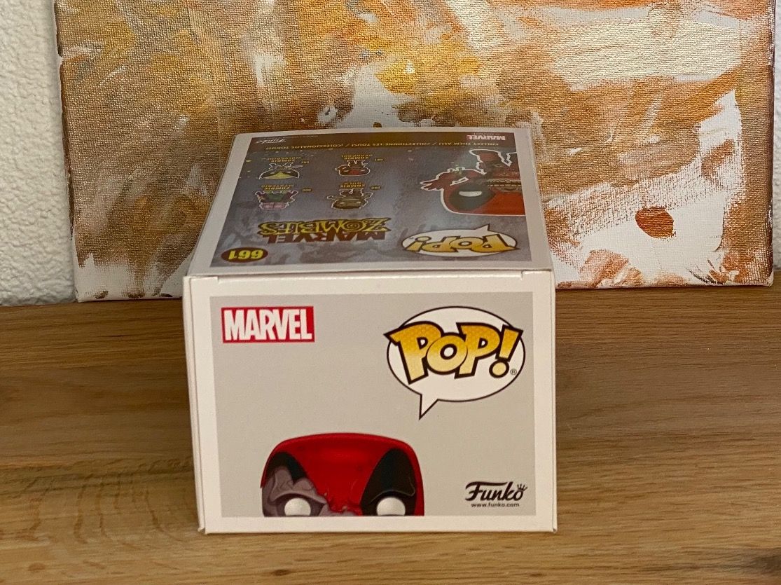 Funko Statuette: Funko Pop - Zombie Deadpool #661 - Marvel – Nuovo e nell'imballaggio originale da Oensingen venduto da CSCollectors 4