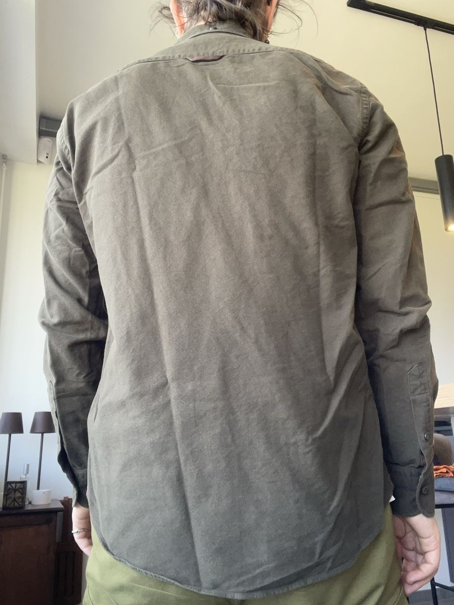 Massimo Dutti Camicie: Chemise Massimo Dutti kaki taille M – Usato da Confignon venduto da MattWen 3