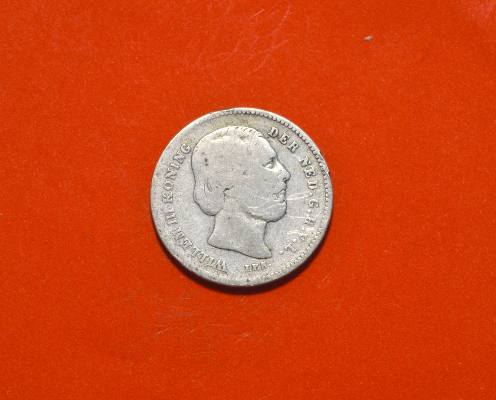 Alle Münzen: Niederlande 25 Cent 1850 – Gebraucht aus Oberglatt ZH von dil_85sh 2