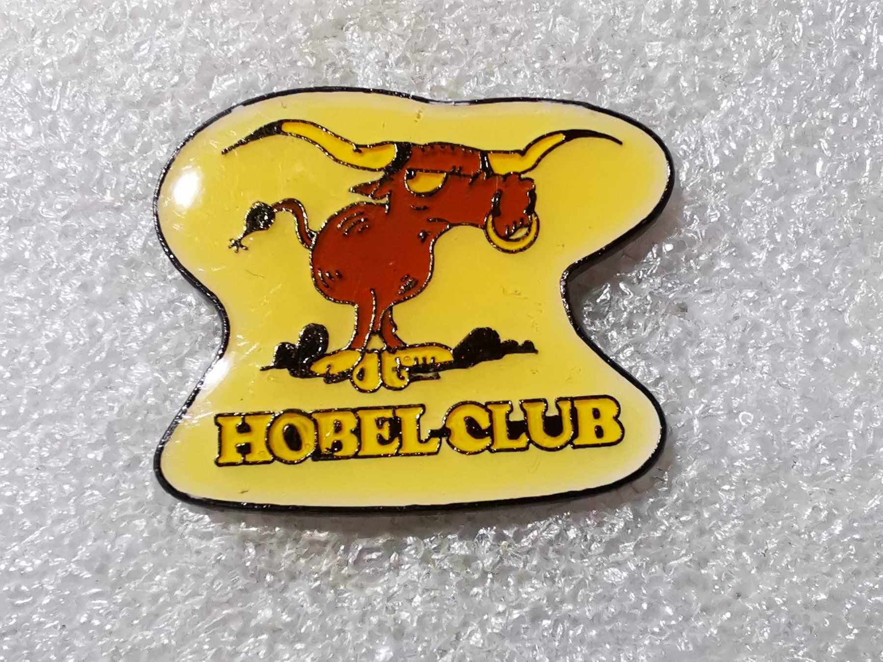 Placchette & Badge: Ansteckpin 79: Hobel Club – Usato da Oppligen venduto da Pin-Fall-Shop