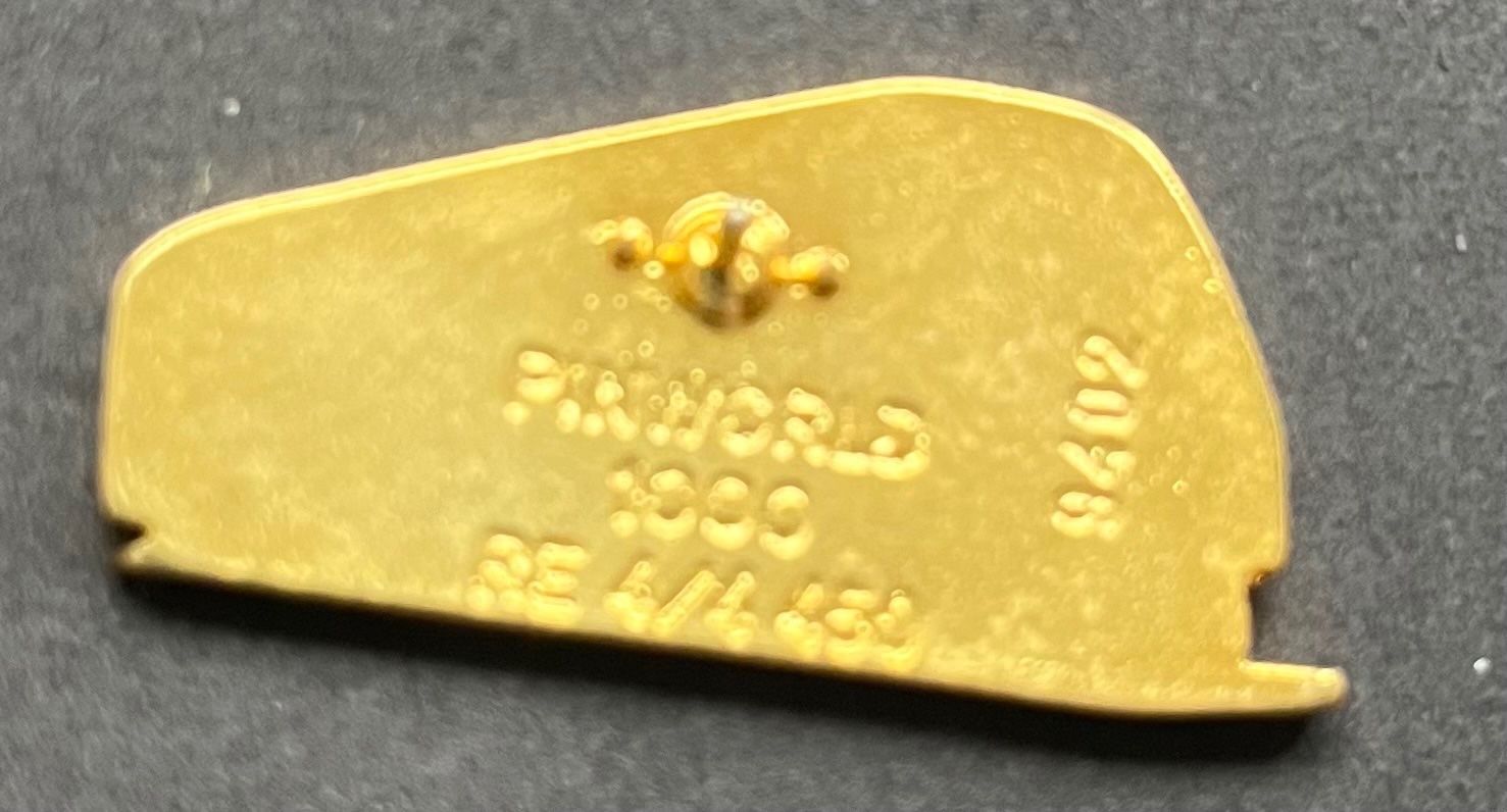 Swiss Placchette & Badge: SBB Lokomotive RE 4/4 458/ Pin – Usato da Ostermundigen venduto da DaxKarten-75 1