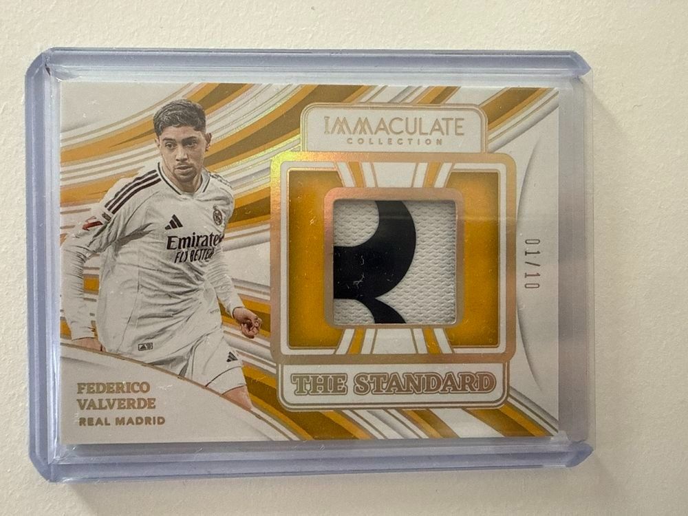 Panini Carte collezionabili: Federico Valverde 1/10 Gold Patch – Immaculate Collection – Nuovo (secondo la descrizione) da Aarau venduto da uebern