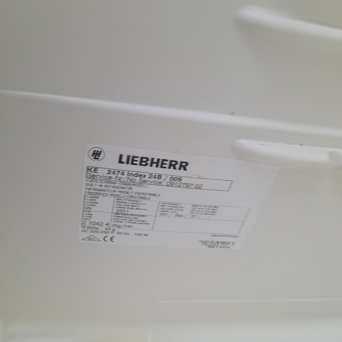 Liebherr Kühlschrank: Liebherr Kühlschrank – Gebraucht aus Orpund von 118302 1