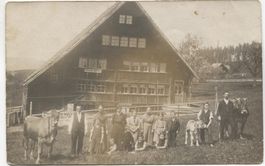 LANDWIRTSCHAFT/BAUERNHAUS 1910 Brand 380 Stein AR