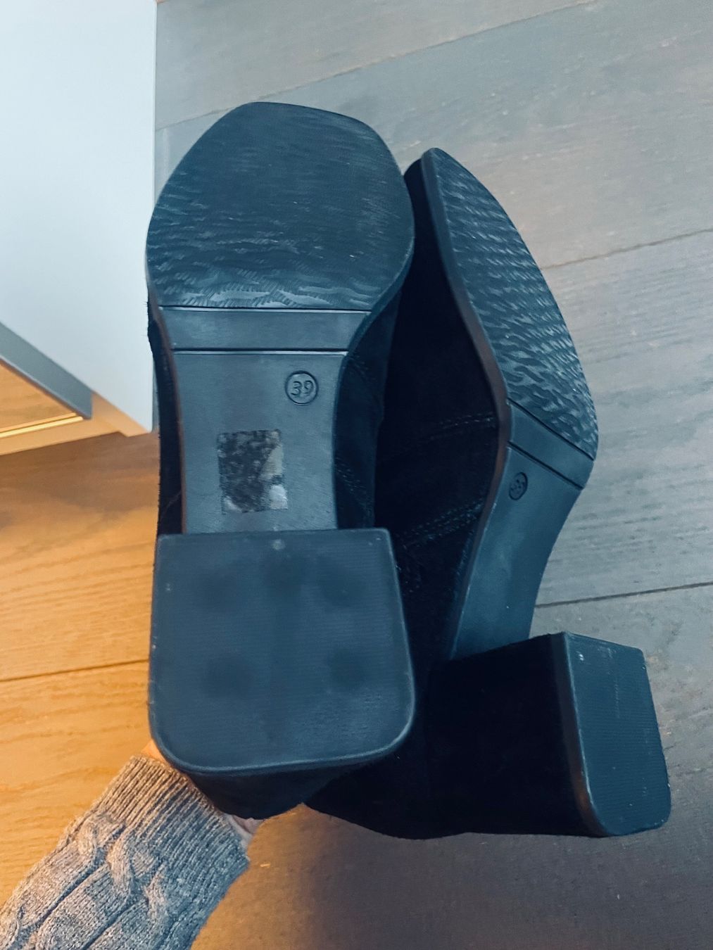 Scarpe da donna: Bottines noires 39 daim – Usato da gland venduto da Moral 4