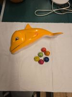 Lustiger Delfin Ballwurfspiel Spass Spielzeug für Kinder