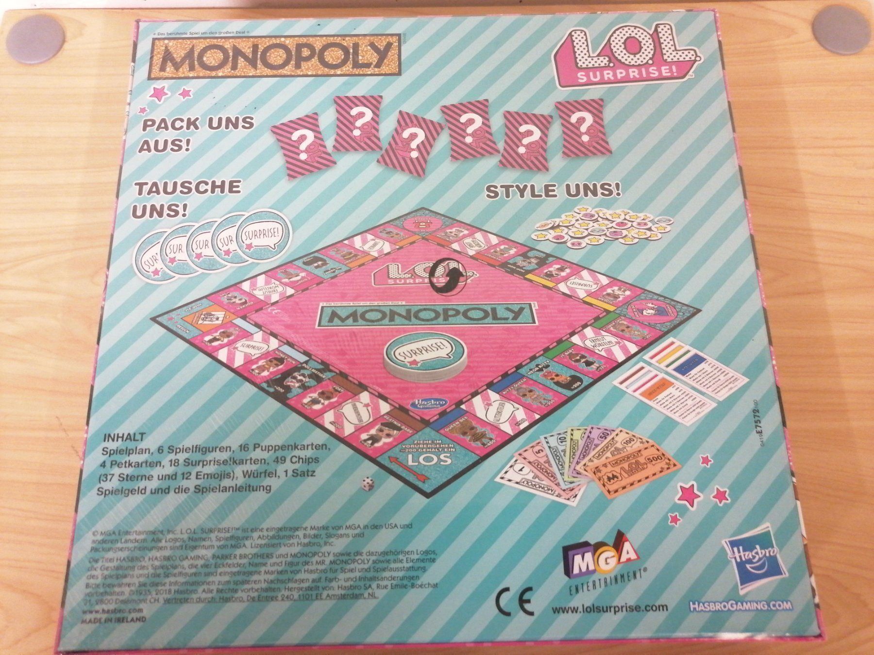 Spiele: Monopoly LOL SURPRISE NP: 35.- – Neu und originalverpackt aus Bäch SZ von Swissy46 2