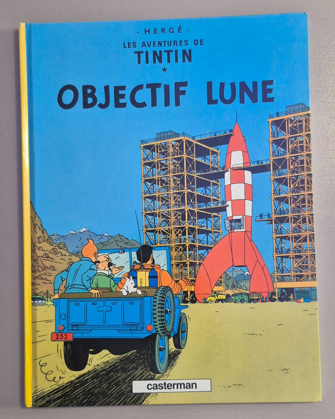 Fumetti: Tintin - Objectif Lune - Hergé – Usato da Grand-Lancy venduto da loi_599y