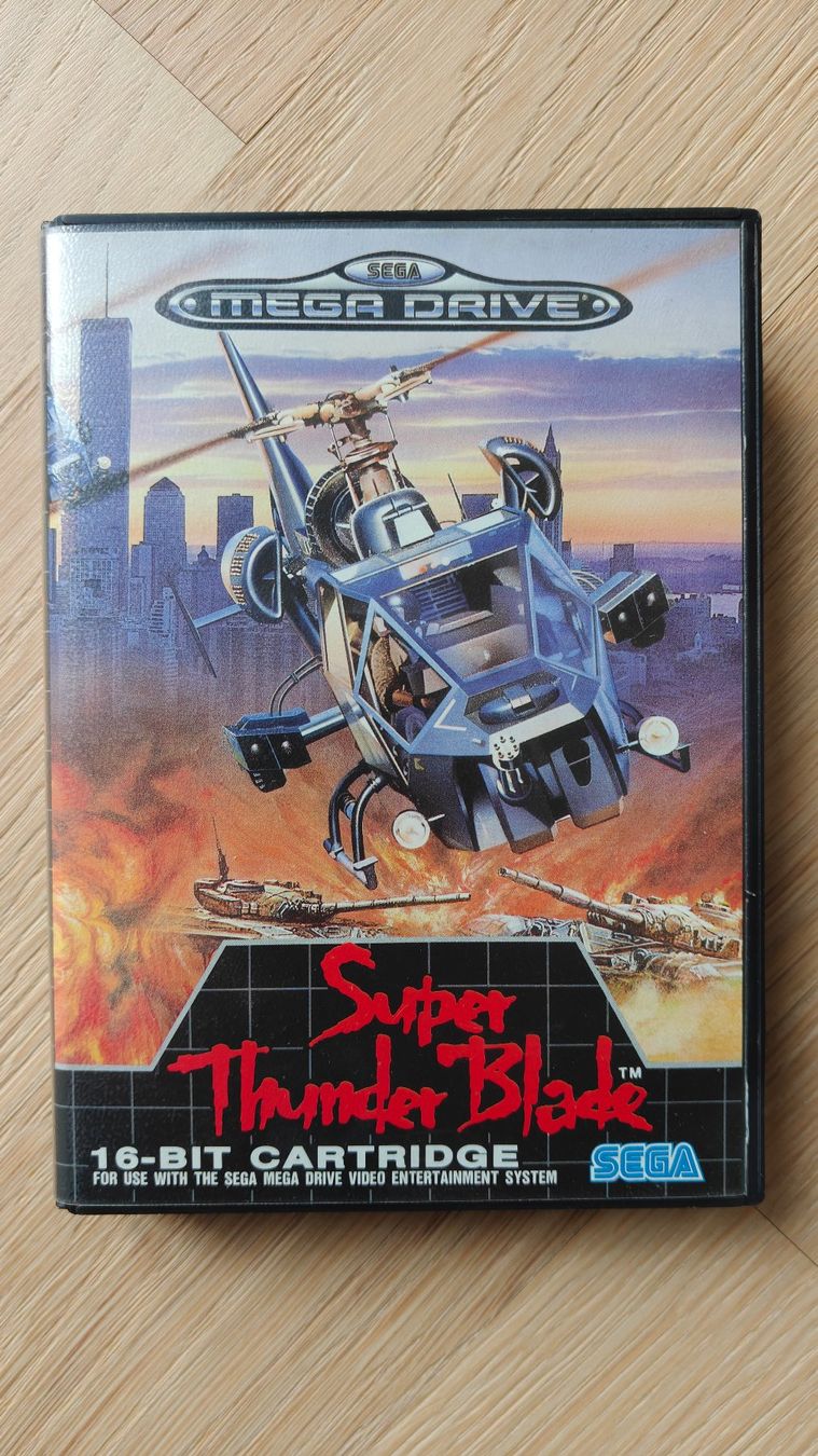 Sega Giochi: Super Thunder Blade - Sega Mega Drive - PAL Complete In Box – Usato da Granges-Marnand venduto da Widget
