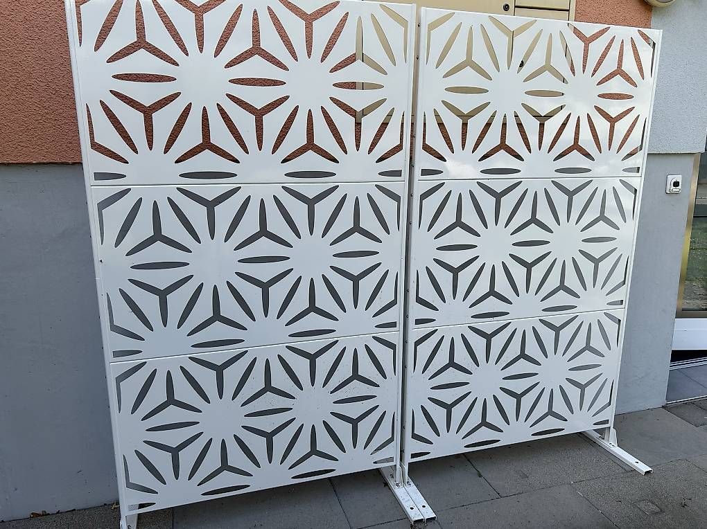 Paraventi: Sichtschutzwand aus Metall  – Usato da Matzingen venduto da Geco72 2