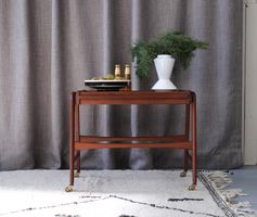 Danish Teak serving cart 1960,s