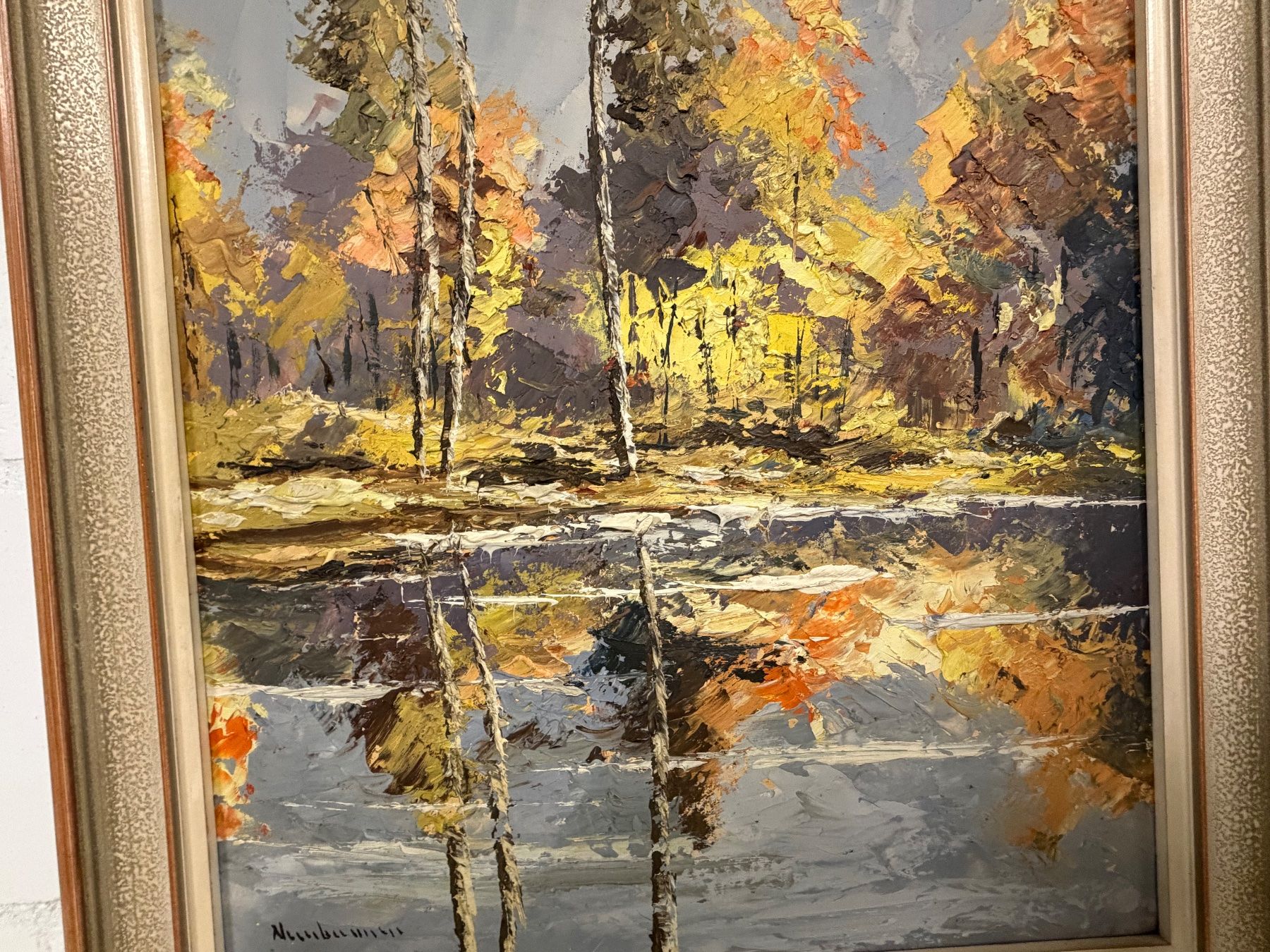 Gemälde: Otto Nussbaumer  Original Gemälde – Gebraucht aus Basel von PAUL_ART 7