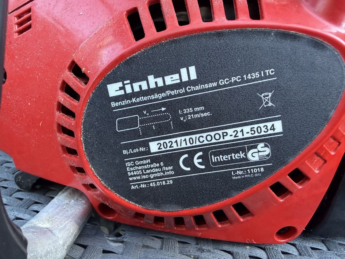 Einhell Sägen: Einhell Benzin Kettensäge – Gebraucht aus Romanshorn von Kero0 1
