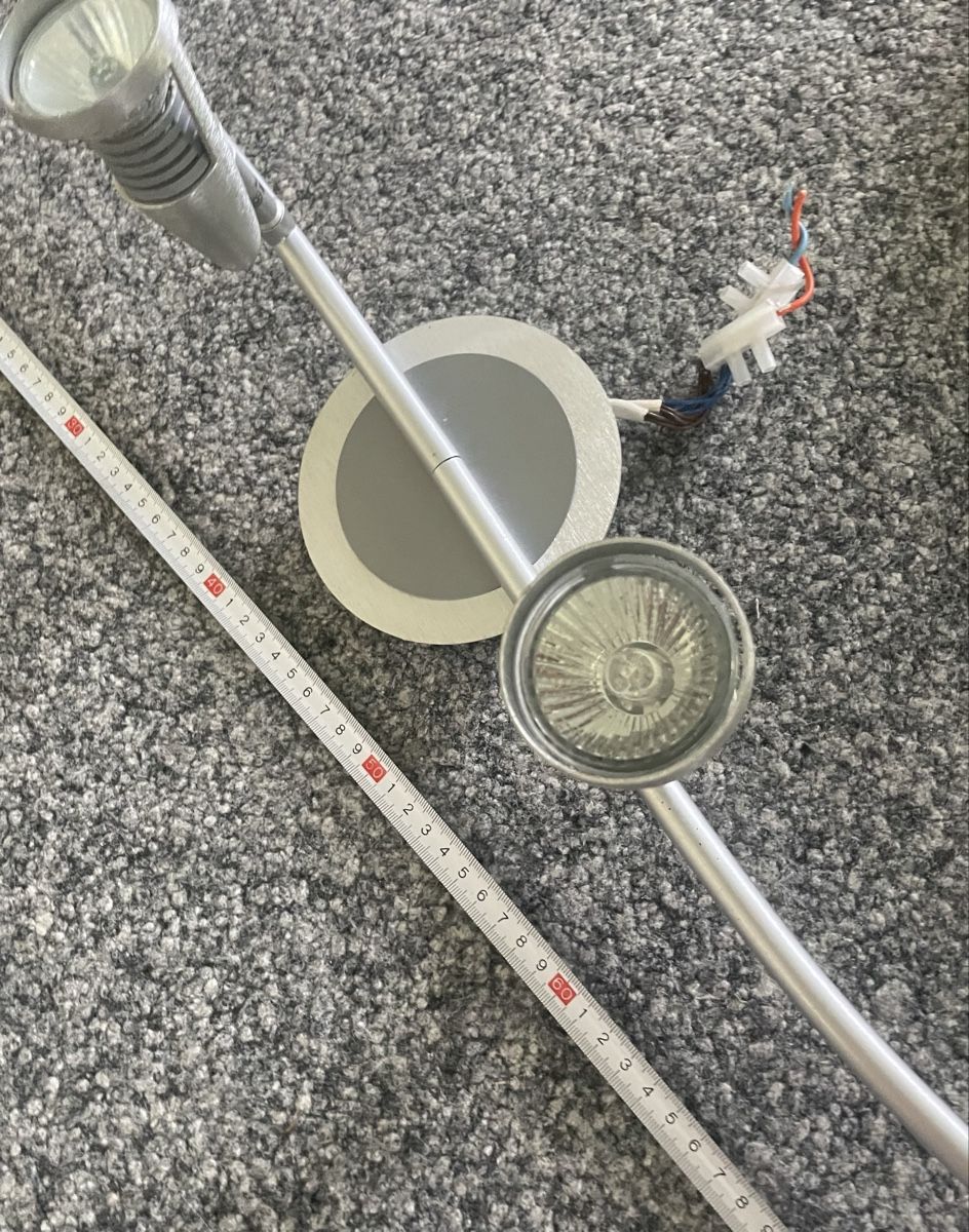 Lampadari & plafoniere: Deckenleuchte 4 Spots Silber 80 cm lang – Usato da Au ZH venduto da Jaggy4 4
