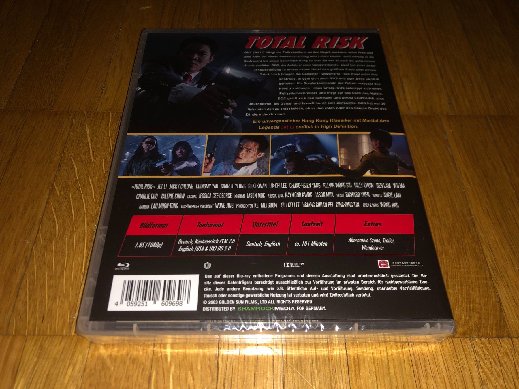Alle DVDs: Total Risk - High Risk - BLU-RAY - UNCUT – Neu und originalverpackt aus Basel von havsok 1