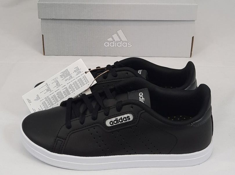 Adidas Damenschuhe: ADIDAS COURTPOINT BASE Black Sneaker Gr. 40 2/3 – Neu und originalverpackt aus Seuzach von VT-Collections1