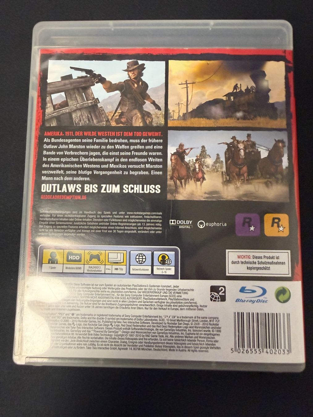 Sony Spiele: Red Dead Redemption - PS3 – Gebraucht aus Pont-de-la-Morge von Darfal 2